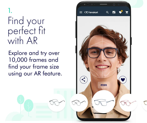 App Lenskart: Eyeglasses & more