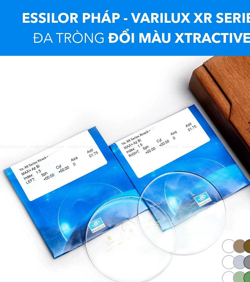 Tròng kính dòng Varilux của hàng Essilor